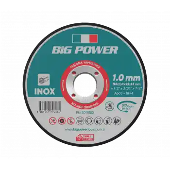 Big Power 115x1.0 mm Inox Kesme Taşı