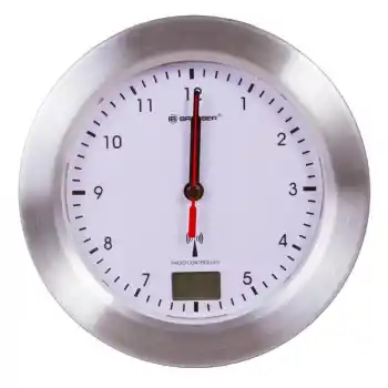 Bresser MyTime Bath Su Geçirmez Beyaz Duvar Saati