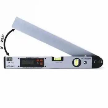 BTS 12471 2 Sulu Dijital Açı Ölçerli 16 400 mm Su Terazisi