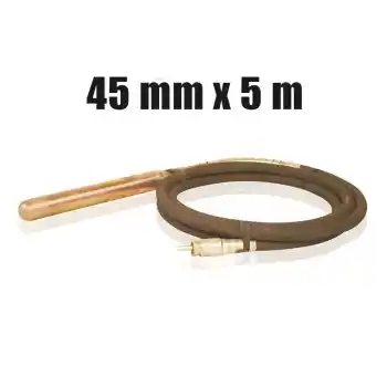 Catpower 702 Vibratör için Şişe Hortum 45 mm 5 mt