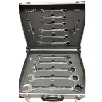 Glory Cırcırlı Kombine Anahtar Takımı 8-32mm 13 Parça