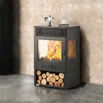 Daiwa DKS-12 Fırınlı Fanlı Şömineli Soba