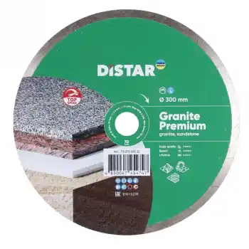 Distar 300x2,4x10x32/25,4 Granit Kesimi için Elmas Testere