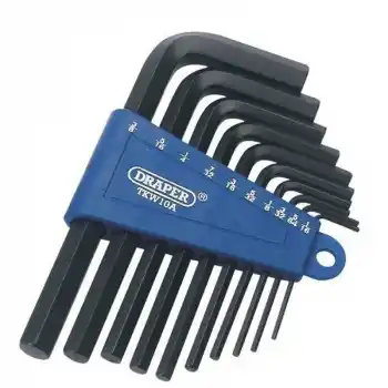 DRAPER 66446 Alyan Anahtar Seti (7 Parça, İnç Ölçü Birimi)