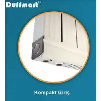 Duffmart Alüminyum Radyatör Kompakt Giriş