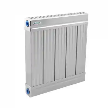 Duffmart Premio 180x184 cm Parlak Gri Alüminyum Radyatör