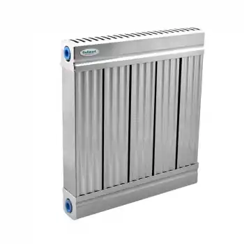 Duffmart Premio 180x99 cm Krom Alüminyum Radyatör