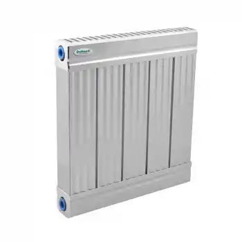 Duffmart Premio 60x36 cm Parlak Gri Alüminyum Radyatör