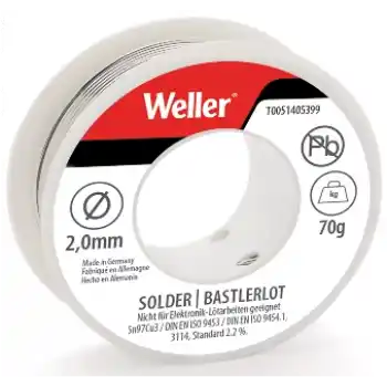 Weller EL99/2 Kurşunsuz Lehim Teli 70 gr