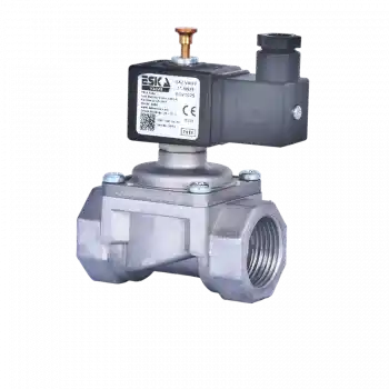 Eska 11/4 Alüminyum Gövdeli Selenoid Gaz Valfi