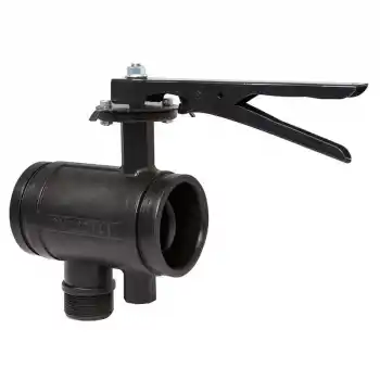 ETM DN100 2 Çıkışlı Ters Yıkama Vanası 4