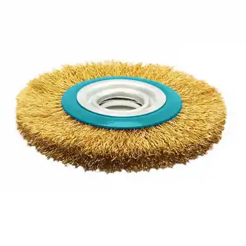 Eurostar DE250150 Sarı Telli Daire Fırça 150 mm