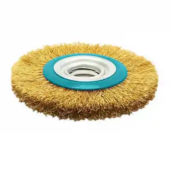 Eurostar DE250175 Sarı Telli Daire Fırça 175 mm