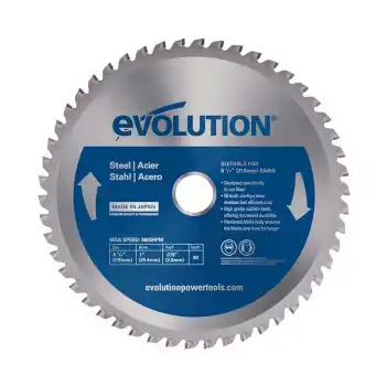 Evolution M210TCT-50MS Yumuşak Çelik Daire Testere Bıçağı 210mm