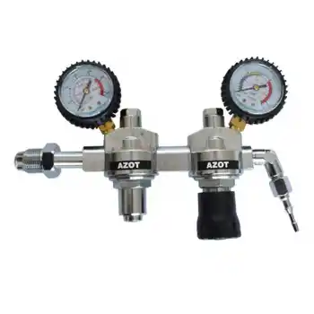 Evren 022 0-10 Bar G5/8 Çift Kademeli Azot Basınç Düşürücü