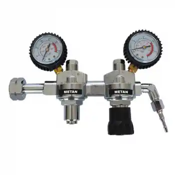 Evren 035 0-1,5 Bar W21,80x1/14 Sol Çift Kademeli Metan Basınç Düşürücü