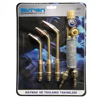 Evren 306 Oksijen-Asetilen Üçlü Kaynak Takımı