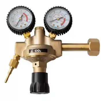 Evren 684_YE 0-230 Bar W21,80x1/14 Karbondioksit D Tipi Koruma Kaplı Basınç Düşürücü