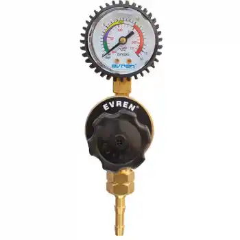 Evren 907 0-10 bar G 1/4 Metan Postabaşı Basınç Düşürücü