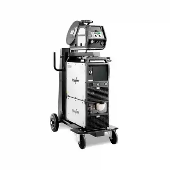 Ewm MİG-MAG Snergic Puls Phoenix 405 Progress Puls MM TDM Su Soğutmalı ve Taşıma Arabalı Kaynak Makinesi