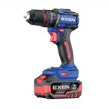 Exen EN 274 DS Akülü Darbeli Şarjlı Matkap 70 Nm 4.0 Ah