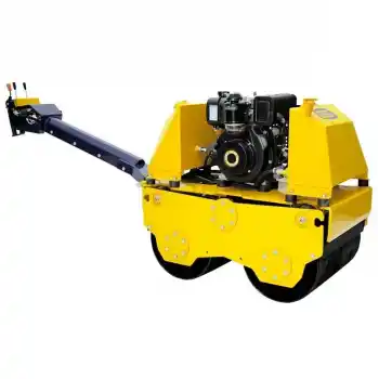 Factor FACSM178 7 Hp Dizel Çift Tamburlu Vibrasyonlu Freze Zemin Silindir