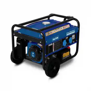 Factor KGL3500CE İpli Marşlı Benzinli Jeneratör 3.5 kVa