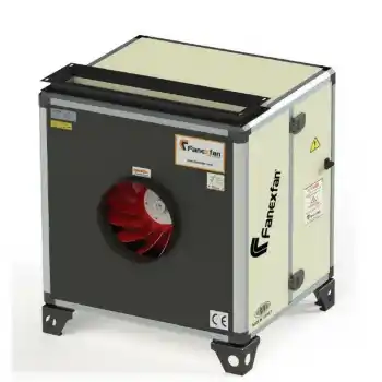 Fanexfan FHS-1,5 Kabinli Seyrek Kanatlı Mutfak Egzoz Fanı Monofaze