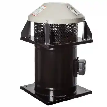 Fanexfan FKCF-800 Yatay Atışlı Metal Pervaneli Aksiyel Çatı Fanı Trifaze