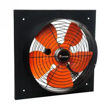 Fanexfan PSMK 300 Kare Kasa Metal Pervaneli Aksiyal Aspiratör (Monofaze) Monofaze