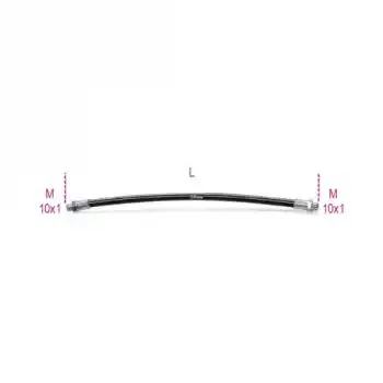 Beta 017500040 1750R/2 Esnek Ağızlık Flex Hortum 8mm X 410mm