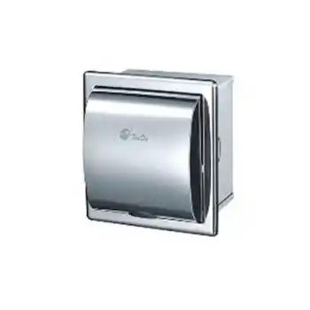 Genesit GS10N2 Tekli WC Kağıtlık Çelik Saten