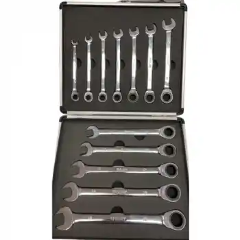 Glory Cırcırlı Kombine Anahtar Takımı 8-19mm 12 Parça