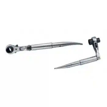 Glory HL0510 21x22mm Mafsallı Kazıklı Lokma Cırcır İskele Anahtarı