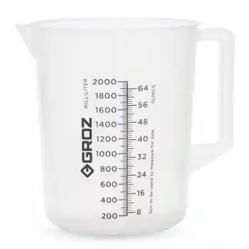 Groz JUG/2000G 2 Lt Dereceli Sürahi Ölçü Kabı