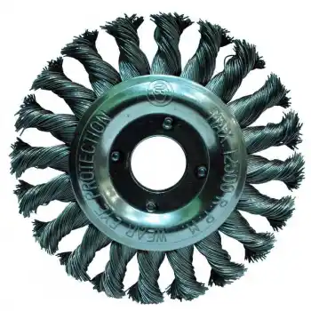 Hawk HA10161 200X0 50mm Gri Burma Telli Daire Fırça