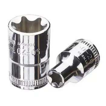 Heyco E14 12,9mm 37mm 6 Köşe Torks Lokma Anahtar