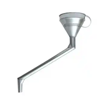 HN 2 20 Cm Galvaniz Dirseklı Huni