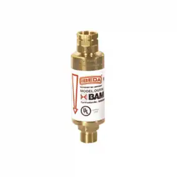 IBEDA IB0366 G3/8 Basınç Düşürücü Alev Emniyet Valfi Oksijen