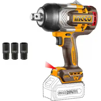 Ingco CIWLI201351 Solo Akülü Kömürsüz Somun Sıkma 3/4 1350 Nm
