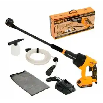 Ingco CPWLI20082 Akülü Basınçlı Yıkama Makinesi 25 Bar