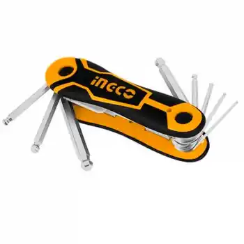 Ingco HHK14082 6lı 2-8mm Yuvarlak Uçlu Alyan Seti