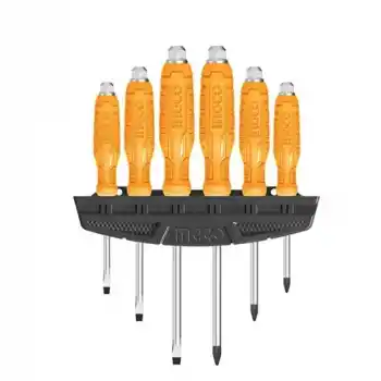 Ingco HSGTDC180601 6lı Darbeli Tornavida Seti