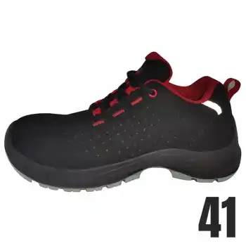 Stayer İş Ayakkabısı Mikrosüet Deri Kompozit Burun Çift Dansite PU-PU Taban 41 Numara
