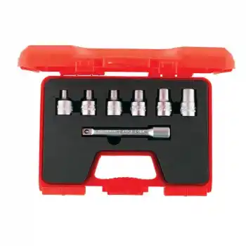 İzeltaş 1113006007 1/2 7 Parça Star Torx Lokma Anahtar Takımı
