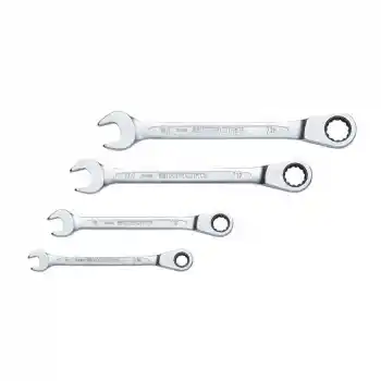 İzeltaş 13000005343 4 Parça Cırcır Kombine Anahtar Takımı