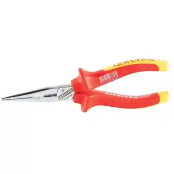 İzeltaş 3220136200 200mm 1000V İzoleli Elektrikçi Düz Kargaburun