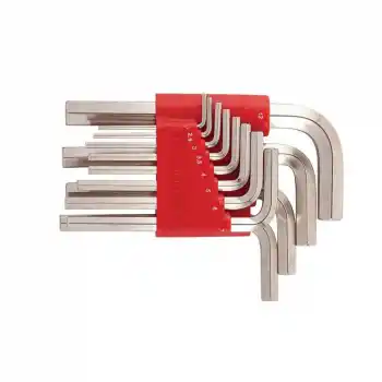 İzeltaş 4901003110 10 Parça SAE Altı Köşe Alyan Anahtar Takımı