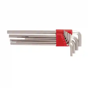 İzeltaş 4903003112 12 Parça Uzun Altı Köşe Alyan Anahtar Takımı