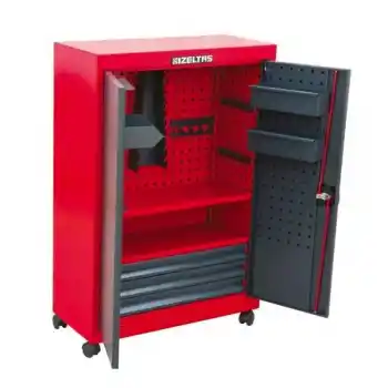 İzeltaş 8160326001 Kırmızı Gövde Gri Çekmece Boş Takım Arabası